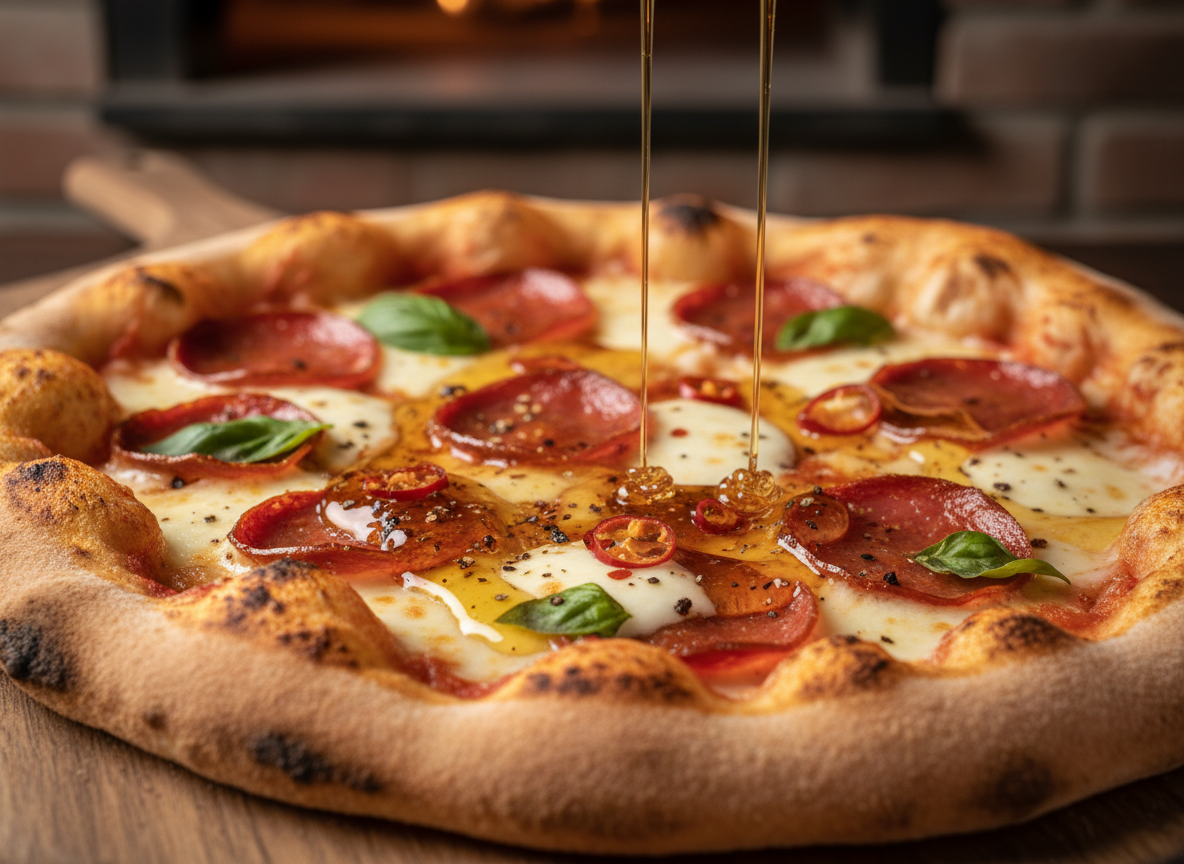 Hot Honey Pizza Drizzle